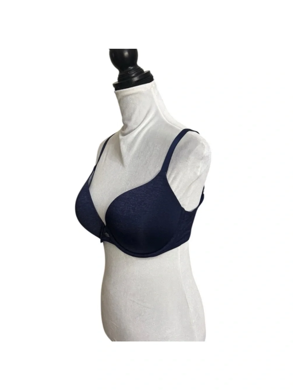 Victoria’s Secret navy blue Perfect Shape sexy lingerie undergarment bra 34DDD - Picture 2 of 13